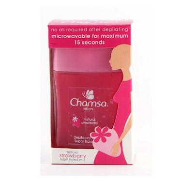 Chasma Roll On Natural Strawberry Sugar Based Wax 210G