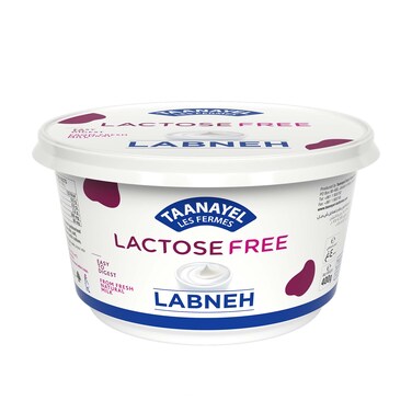 Taanayel Les Fermes Lactose Free Labneh 400g