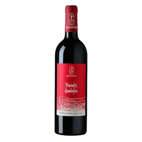 Chateau Qanafar Paradis Red Wine 75CL 2014