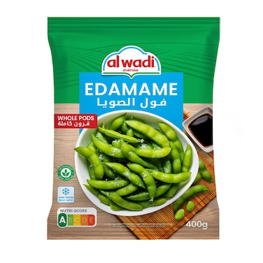 Al Wadi Al Akhdar Frozen Edamame Soybeans In Pods 400GR