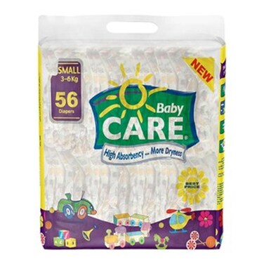 Sanita Baby Dreams Ultra Absorbent Diaper Small Size 3-6KG 56 Count