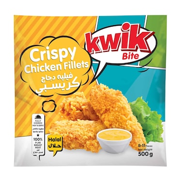 Kwik Bite Crispy Chicken Fillets 500GR