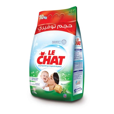 Le Chat Powder Laundry Detergent Aloe Vera 8 With 2KG