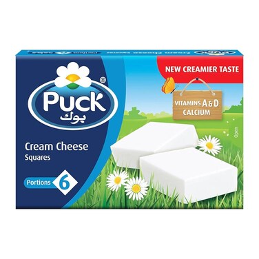 Puck Cream Cheese Squares   6 portions