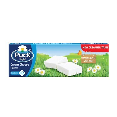 Puck Cream Cheese Squares   12 portions
