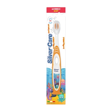 Silver Care Antibacterial Soft Bristles Kids Toothbrush