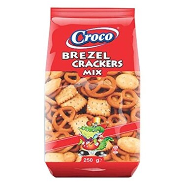 Croco Mix Crackers Brezel Crackers 250GR