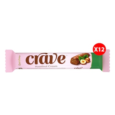Gandour Crave Hazelnut Bar 29GR X12