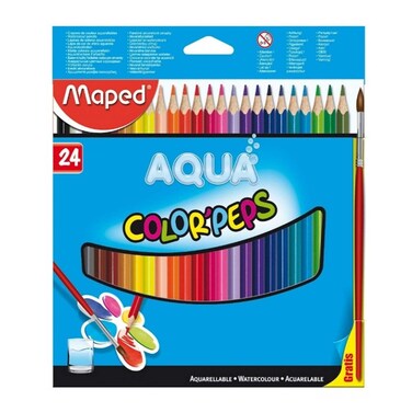 Color Peps Aqua Pencils 24Colors