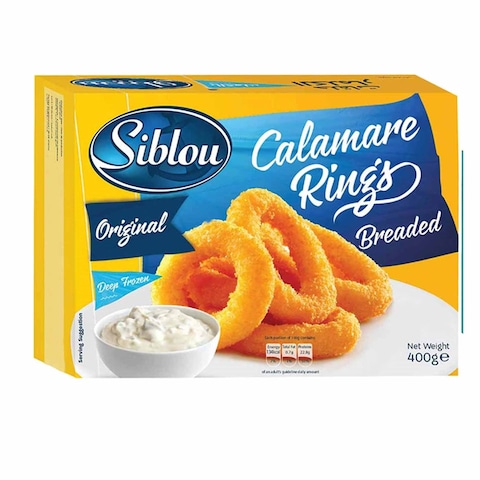 Siblou Breaded Calamari Rings 400GR