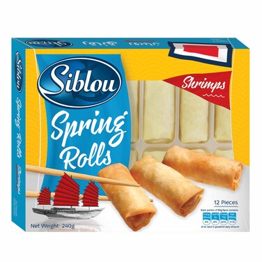 Siblou Shrimp Spring Rolls 240GR