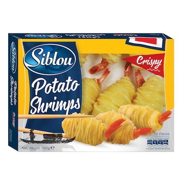 Siblou Potato Shrimps 10 Pieces 300GR