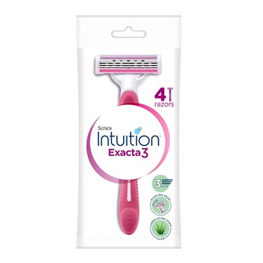 Schick Exacta Razors For WomanX4