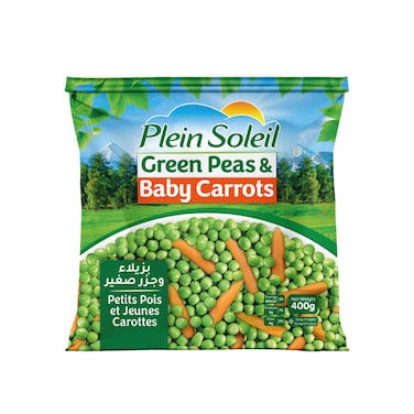 Plein Soleil Peas And Baby Carrots 400GR