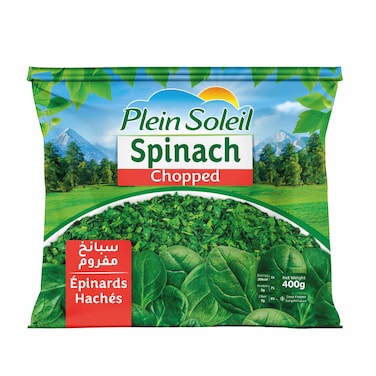 Plein Soleil Chopped Spinach 400GR