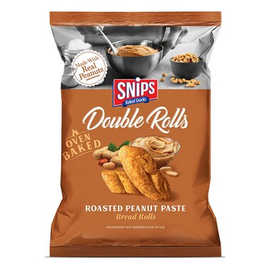 Snips Double Rolls Roasted Peanut Paste 130GR