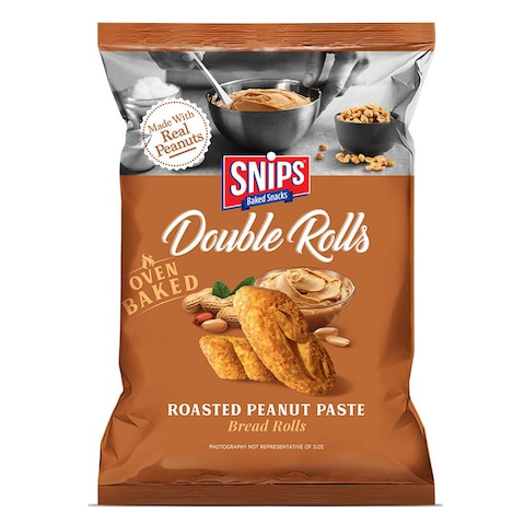 Snips Double Rolls Roasted Peanut Paste 130GR