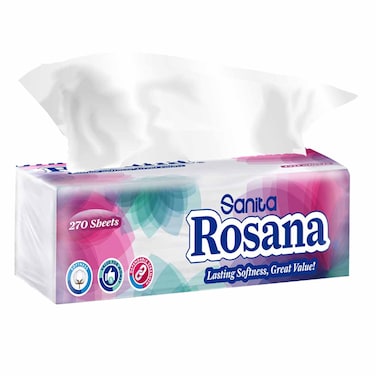 Sanita Rosana Facial Tissues 270 Pieces