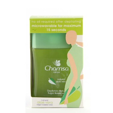 Chasma Roll On Natural Aloe Vera Sugar Based Wax 210GR