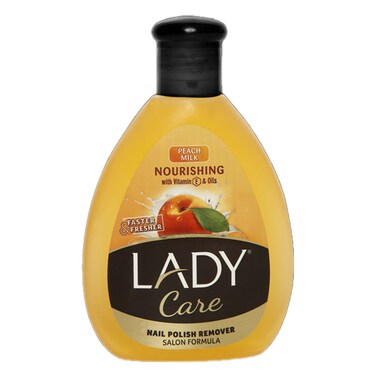 Lady Care Peach Nail Polish Remover 120ml