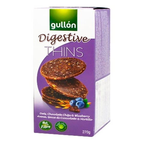 Gullon Digestive Thins Chocolate 270GR