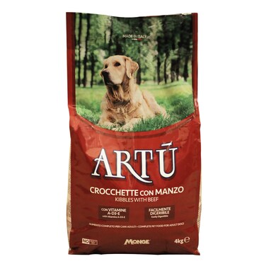 Artu Dog Food Beef 4KG