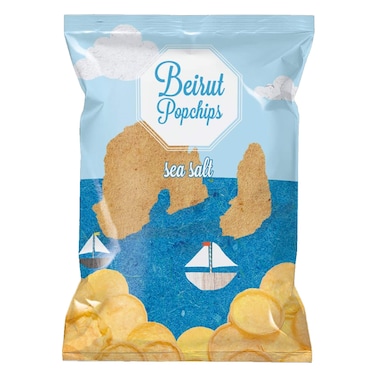 Beirut Pop Chips Sea Salt 50GR