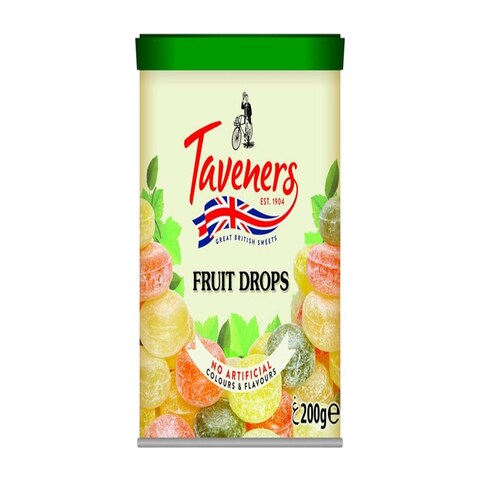 Taveners Fruit Frop Tin 200GR