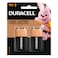 Duracell Battery Coppertop Double Alkaline 9 Volt Pack Of 2
