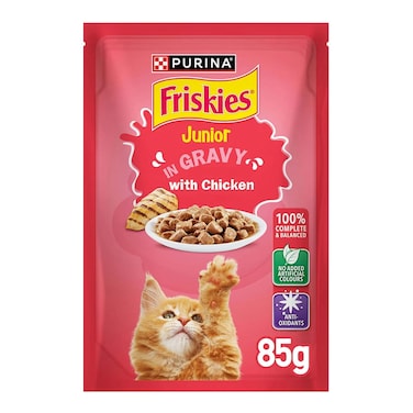 Friskies Junior Cat Chicken Pouch 85GR