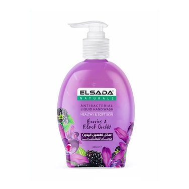 Elsada Antibacterial Berries And Black Orchid Liquid Hand Soap 440ML