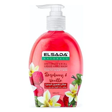 Elsada Antibacterial Raspberry And Vanilla Liquid Hand Wash 440ML