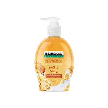 Elsada Antibacterial Milk And Honey Liquid Hand Soap 440ML