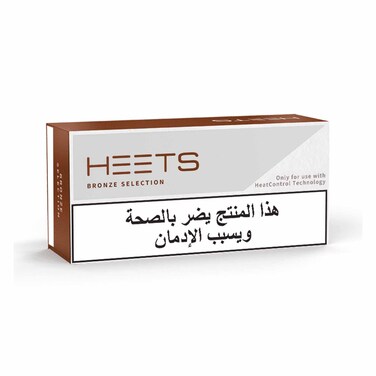 Heets Cigarettes Bronze Selection