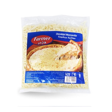 Farmer Shredded Mozzarella Cheese 1Kg