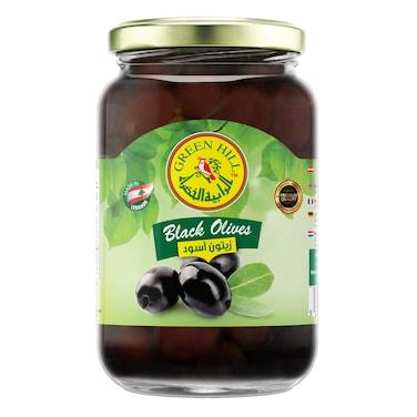 Green Hill Black Olives 1KG