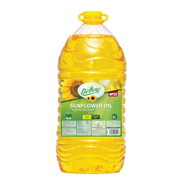 Bellvie Sunflower Oil 9L
