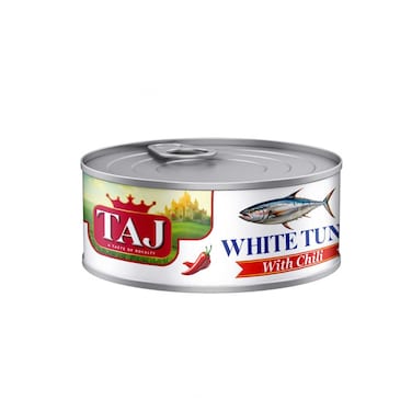 Taj White Meat Tuna Oil And Chili 185GR