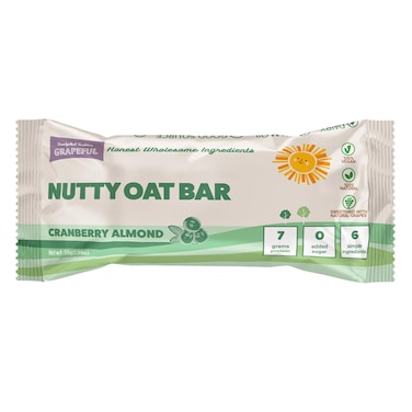 Grapeful Vegan Oat Bar 55GR