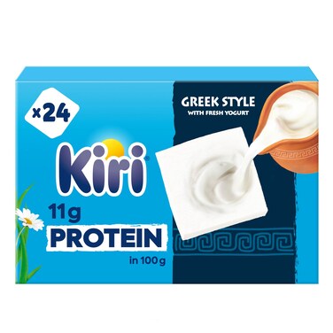 Kiri Cream Cheese Greek Style 24 Portions 400GR