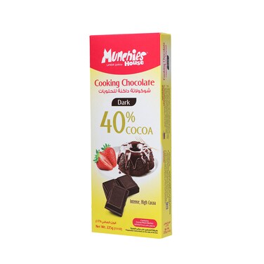 Munchies House Dark Cooking Chocolate 200GR