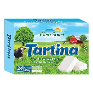 Plein Soleil Tartina Cheese Squared 24 Portion 400GR