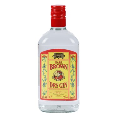 Earl Brown Dry Gin 37.5% 700ML