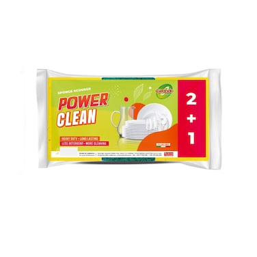 Clean Expert Heavy Duty Scourer Sponge 3 Pieces