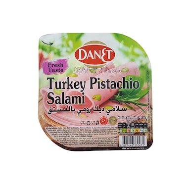 Danet Pistachio Turkey Sliced 60GR