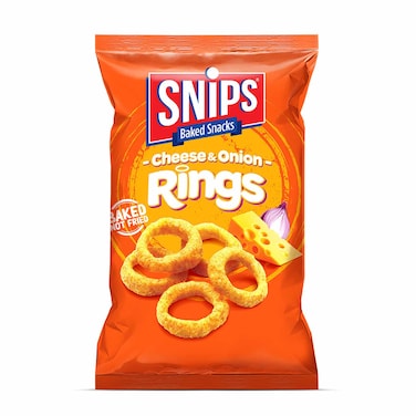 Snips Cheese and Onion Rings 30GR