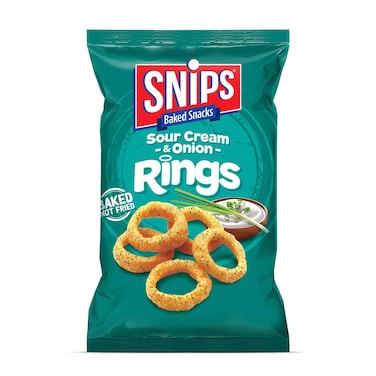 Snips Rings Sour Cream 30GR