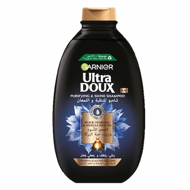 Ultra Doux Shampoo Black Charcoal 400ML