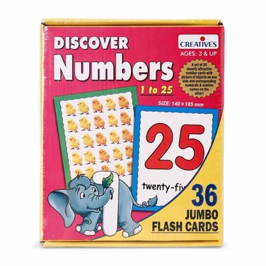 Discover Numbers Flash Cards