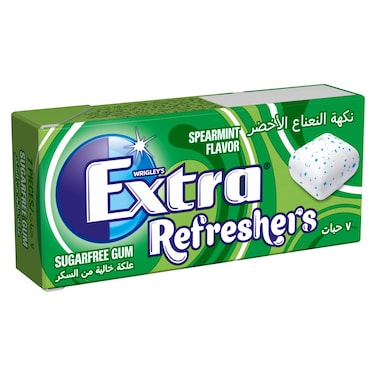 Extra Refreshers Spearmint Chewing Gum 15.6g